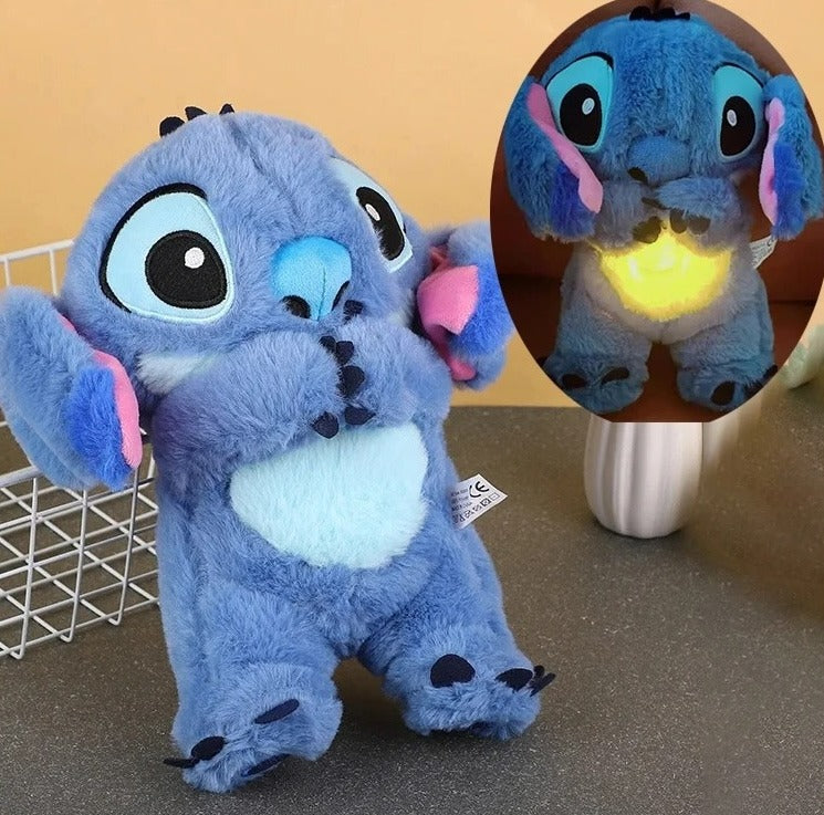 Peluche relaxante Stitch avec respiration
